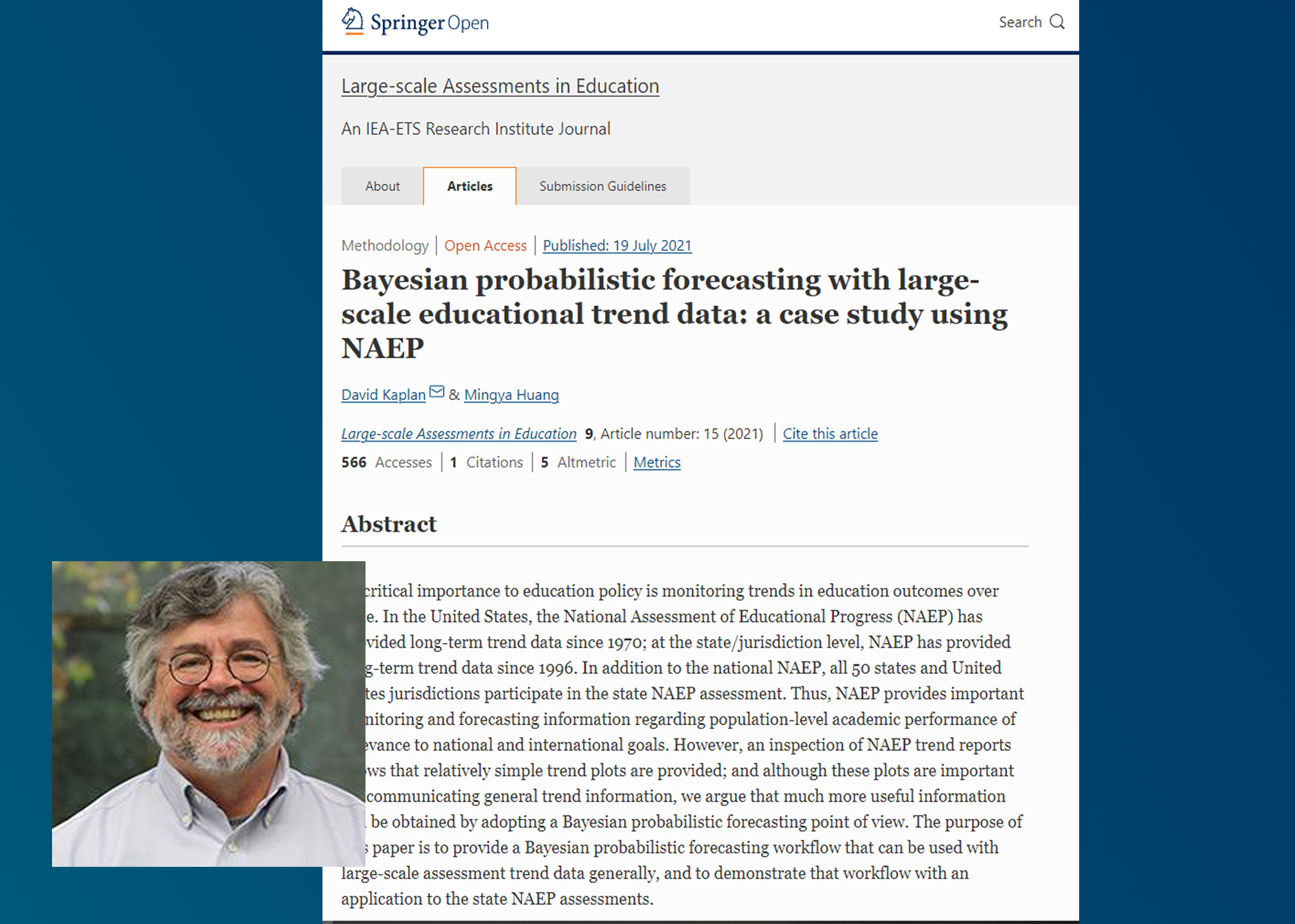 Large-scale Assessments in Education Journal