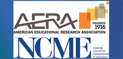 Mark Your Calendars for the Annual Meetings for the American Educational Research Association (AERA) April 21-26, 2022 and the National Council on Measurement in Education (NCME) April 21-24, 2022